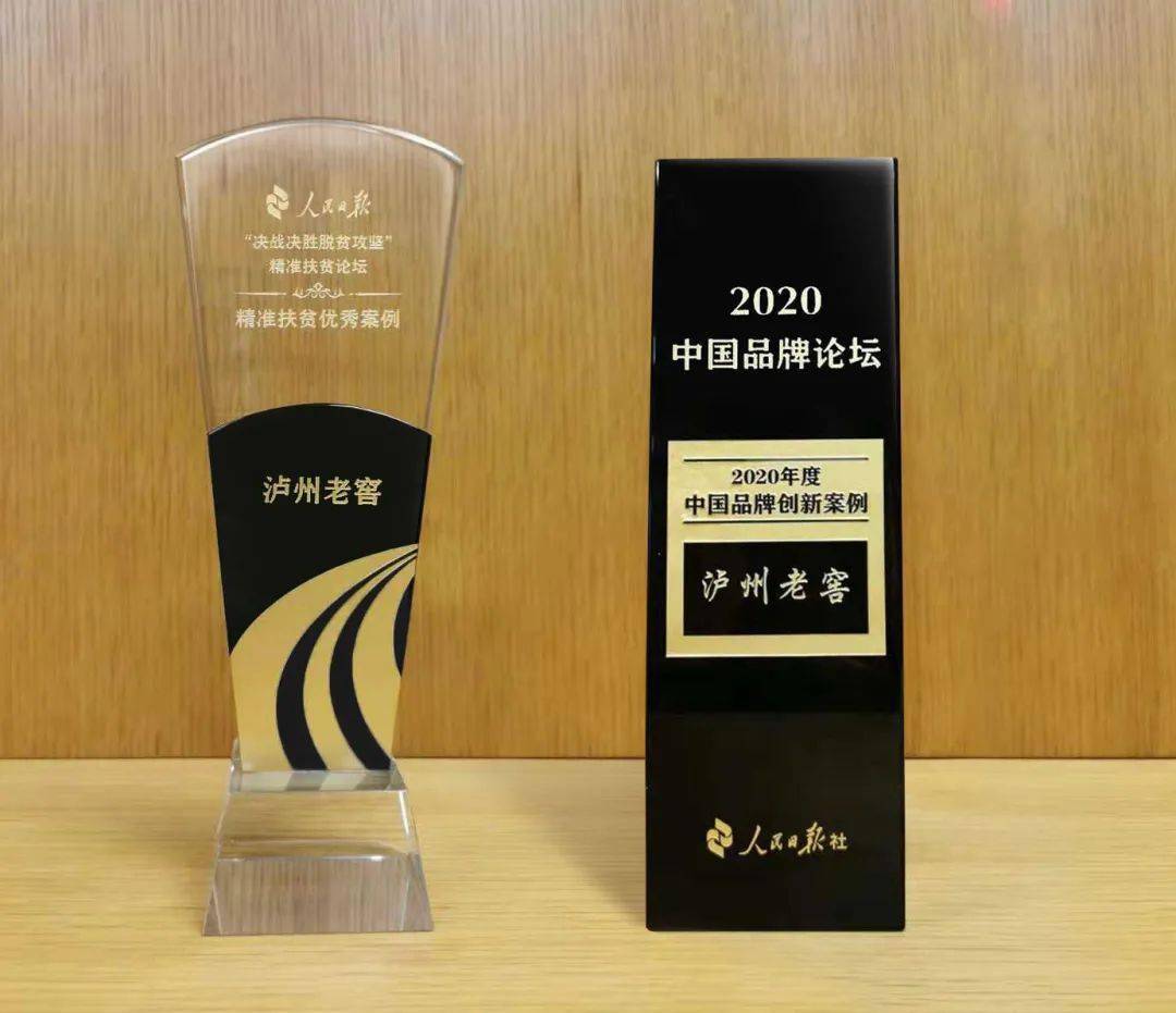 泸州老窖喜提2020中国品牌论坛两项大奖