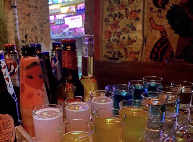 部分海伦司店内酒品