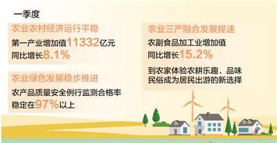 农业高质量发展态势良好