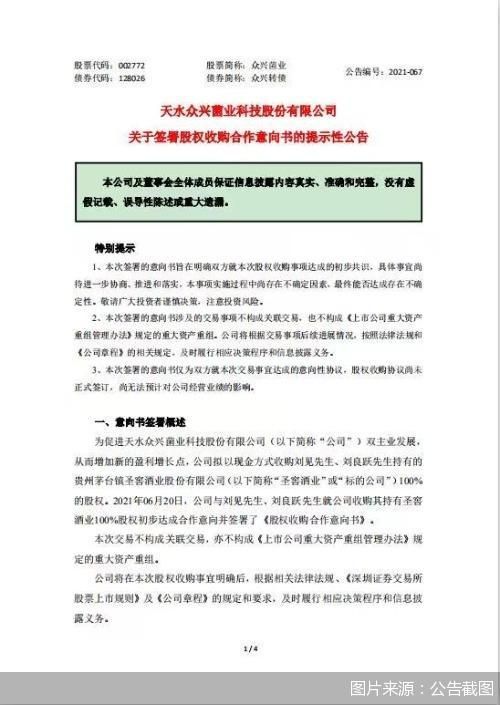 图片来源：公告截图