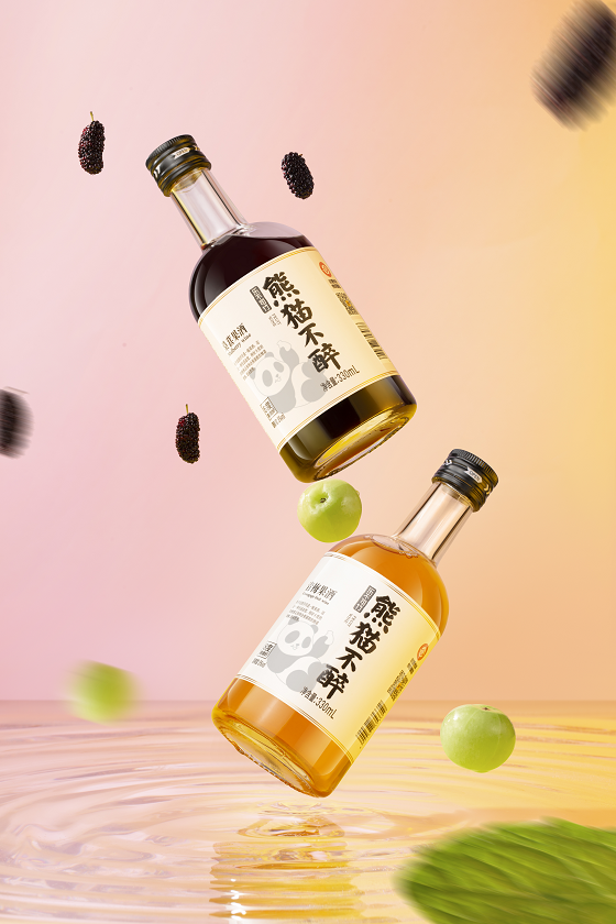 熊猫不醉发酵果酒，8度刚刚好