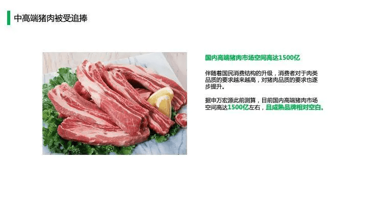 中国猪肉市场消费结构及高端猪肉市场发展趋势!