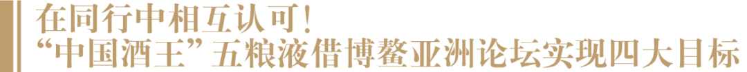 023再度牵手博鳌亚洲论坛,五粮液继续以和美文化传递“东方智慧”"