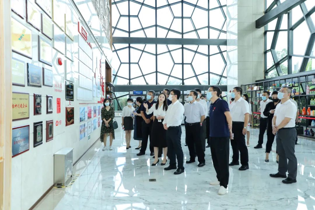 共青团深圳市委高大伟书记一行到波顿集团调研