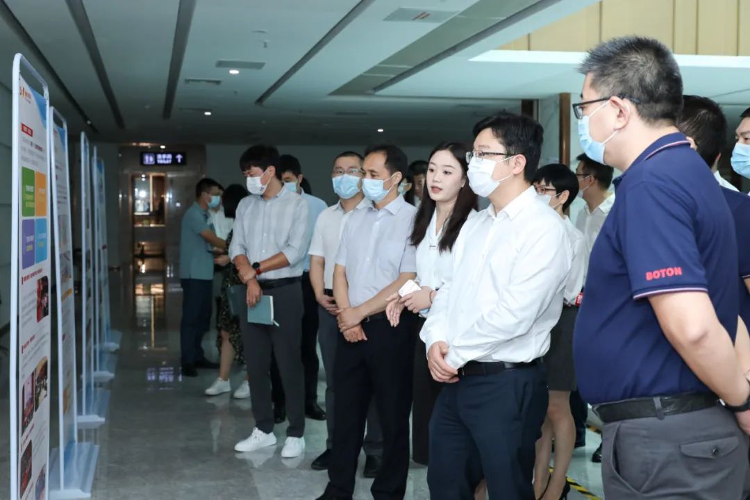 共青团深圳市委高大伟书记一行到波顿集团调研