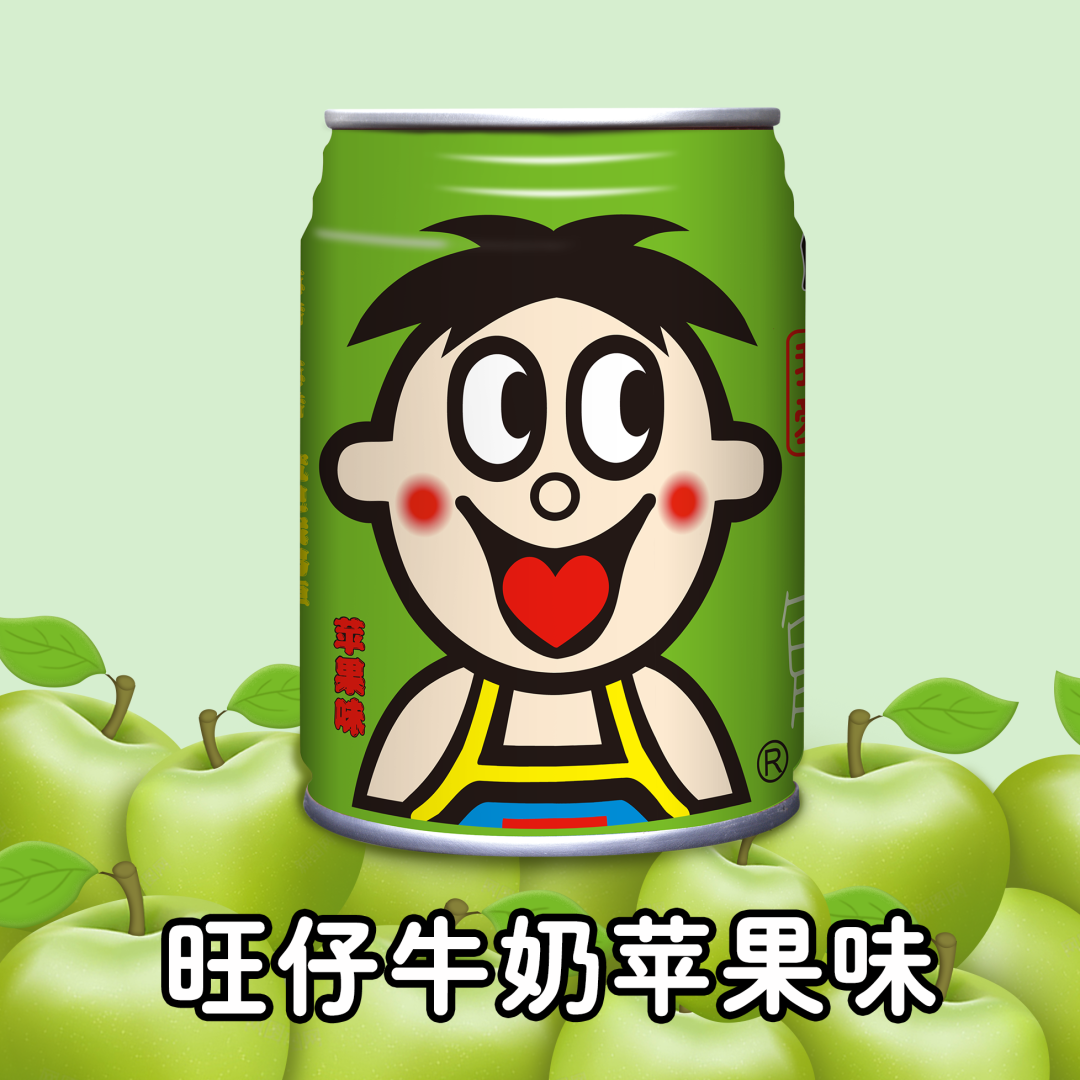 旺仔牛奶咖啡奶加入铁罐家族!