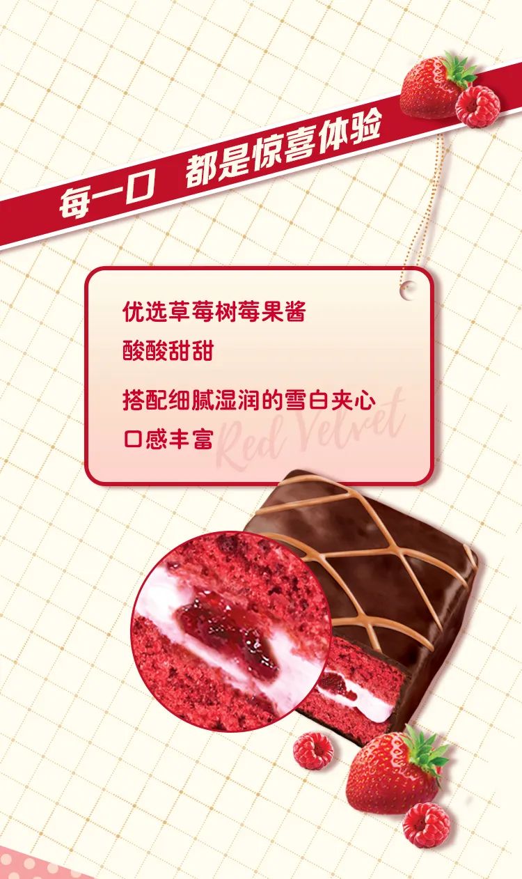 Q蒂红丝绒莓莓味 | 冬雪中的“一抹红”