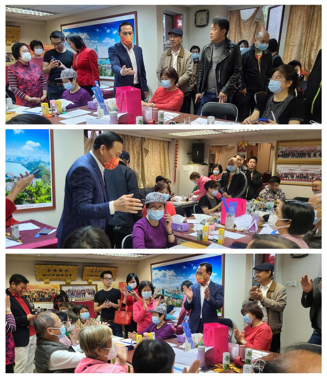 王明凡委员为新一届香港立法会选贤任能呐喊助威