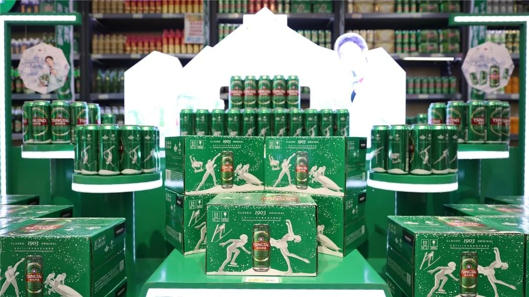 传递中国力量,青岛啤酒亮相北京冬奥会!!!