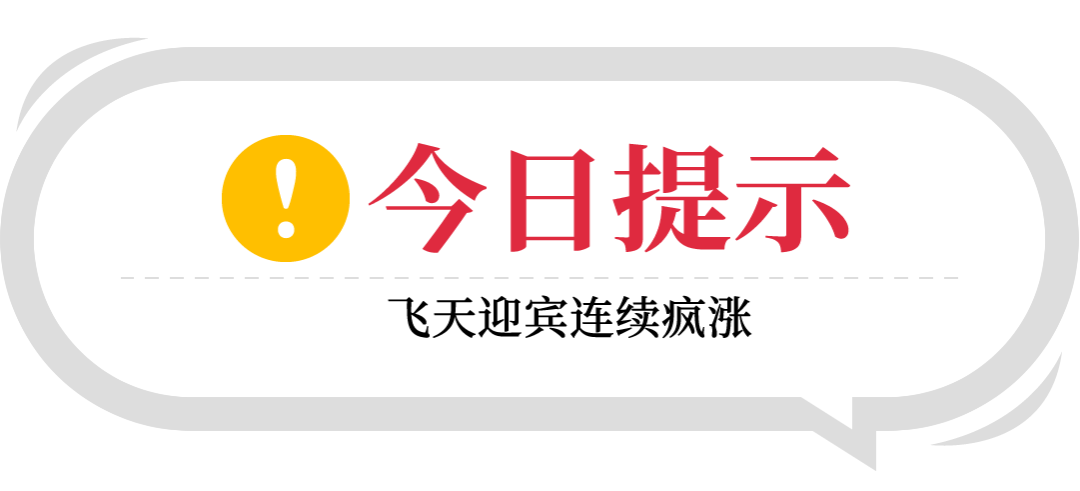 飞天迎宾连续疯涨，全国名酒批发参考价2月13日