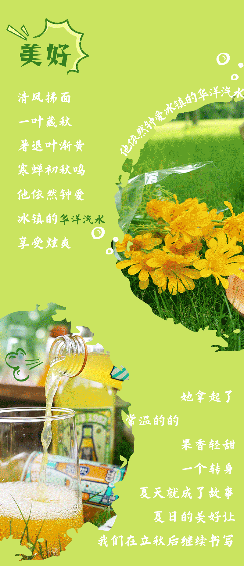 夏天和华洋的美好，让我们在立秋后继续