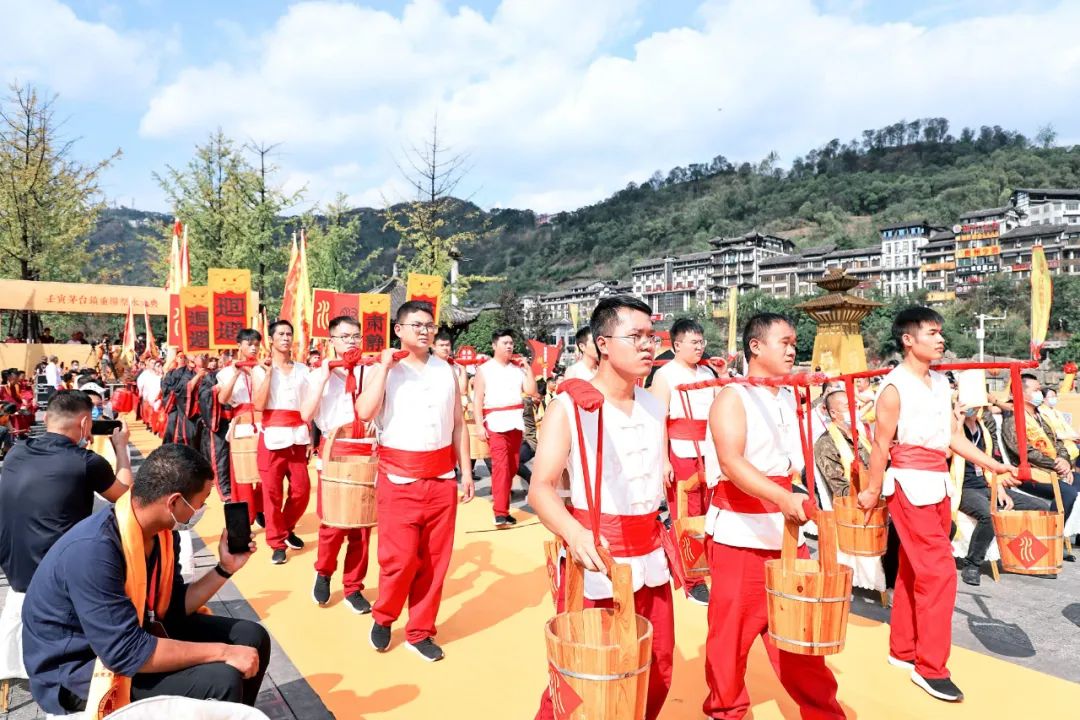 贵州茅台镇重阳祭水,讲述好酒天成的故事!
