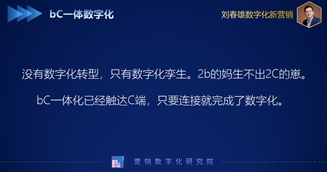 高端化与bC一体化