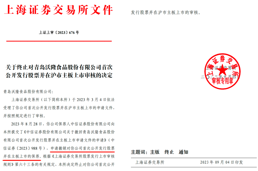 沃隆食品IPO终止,仅用500万搞研发,却花6亿玩营销!
