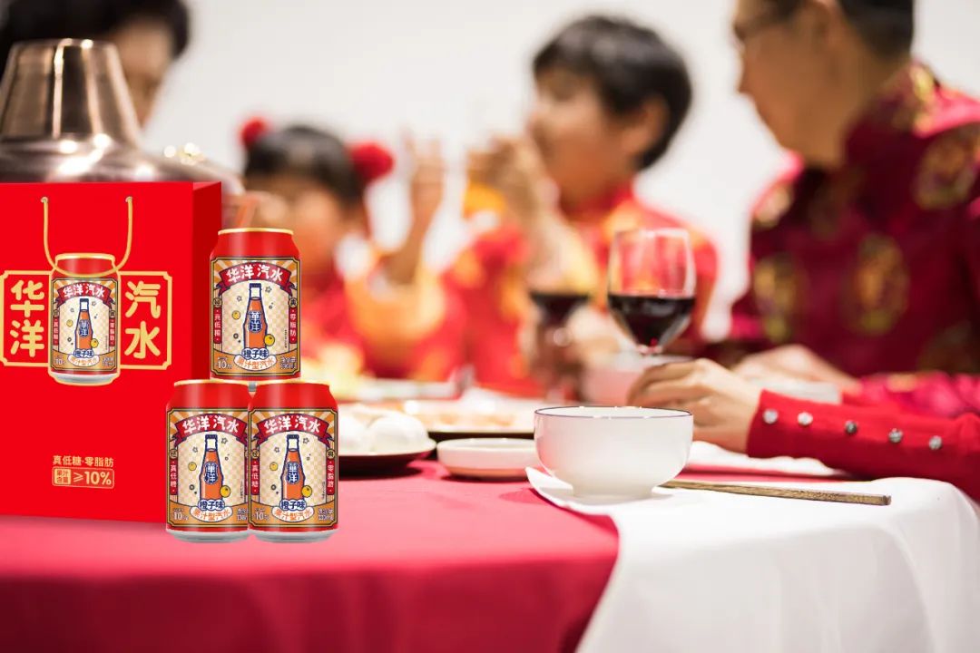 国货品牌扎堆“团建”，这“泼天的富贵”该轮到汽水了！