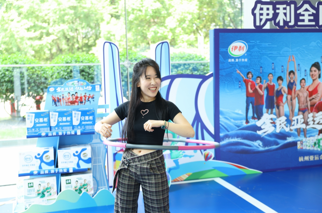 伊利成官方乳制品独家供应商,代表团携定制装产品出征杭州亚运会!