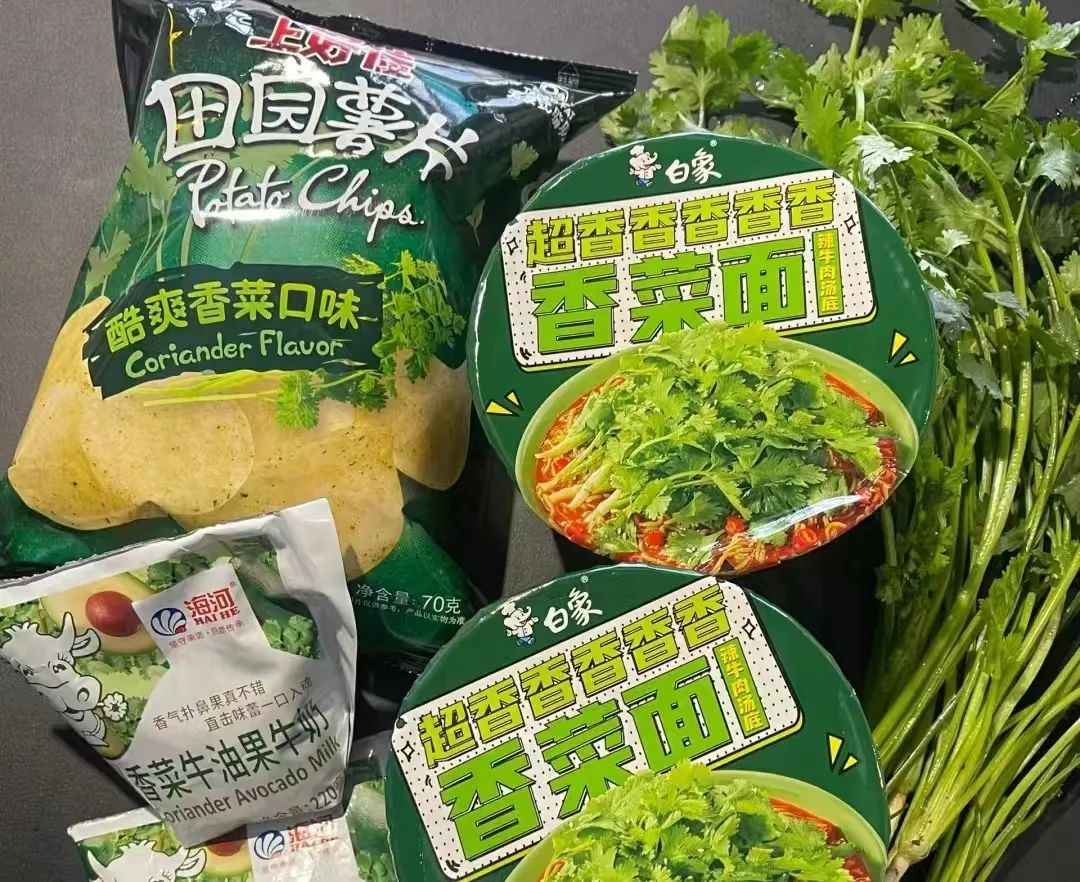 新品抢先看!康师傅方便面也瞄准了“香菜”赛道
