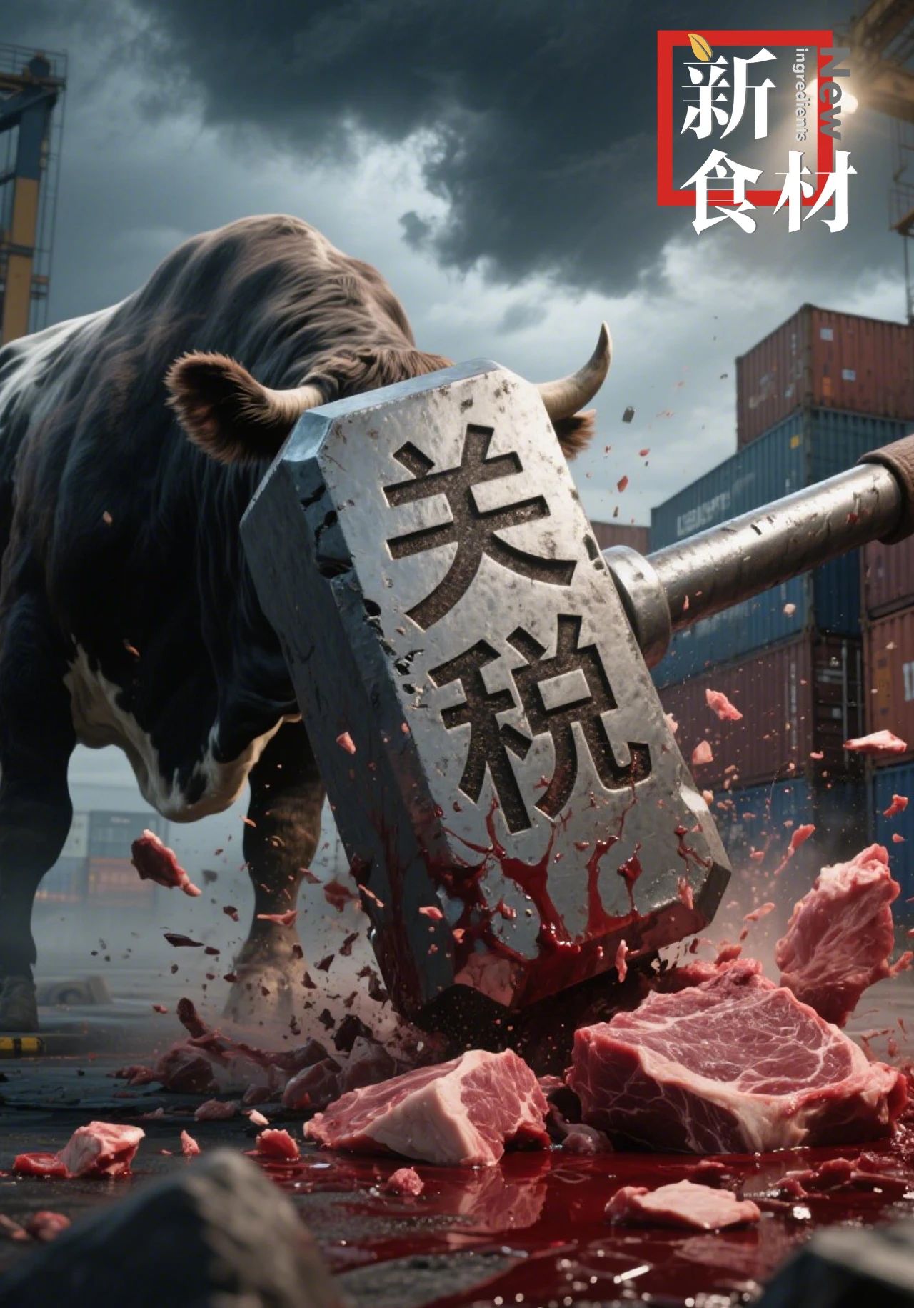 125%关税大战,牛肉产业链影响几何?供应商应声发函……
