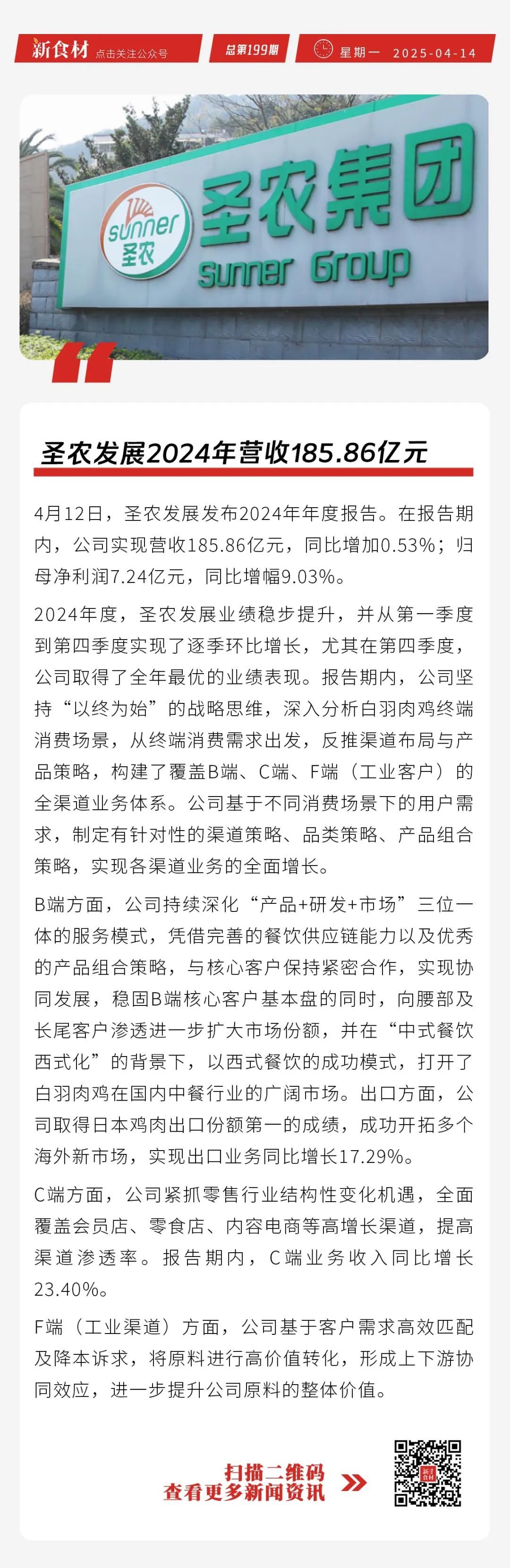 三全上新“苜蓿嫩芽猪肉馅饺子”;世界各国扎堆访华,抢占中国肉类市场 | 快报