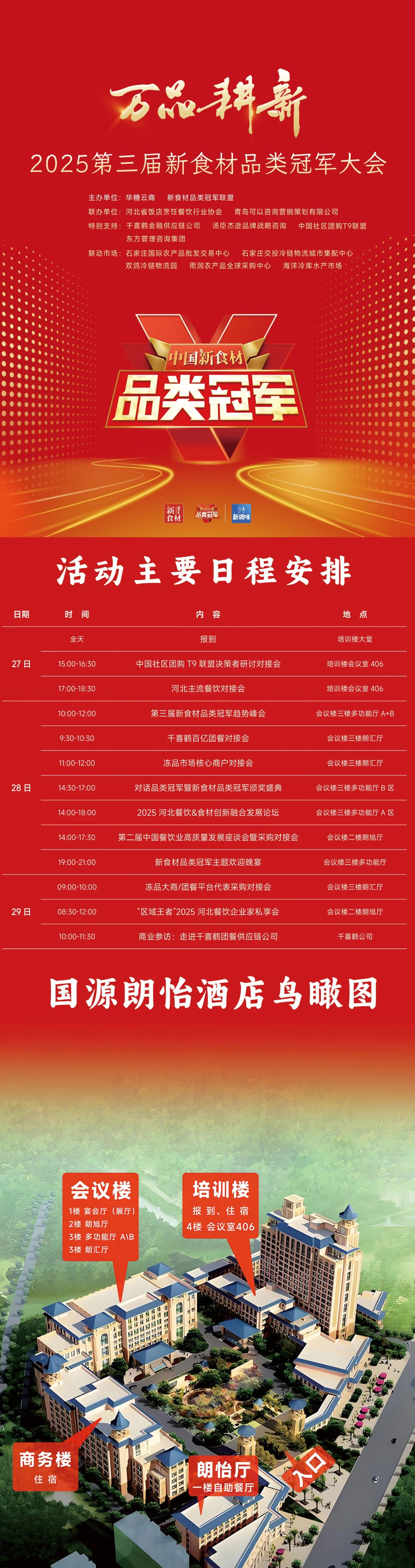 最好的,在现场丨2000+全渠道决策者齐聚,2025第三届新食材品类冠军大会启幕新增长!