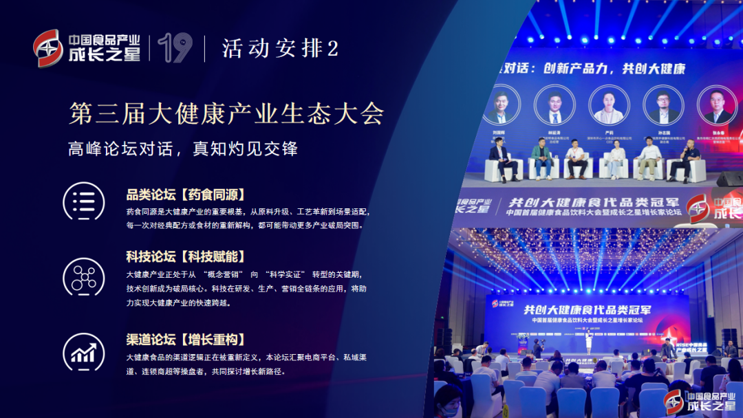 第十九届RISE中国食品产业成长之星，官宣启幕！