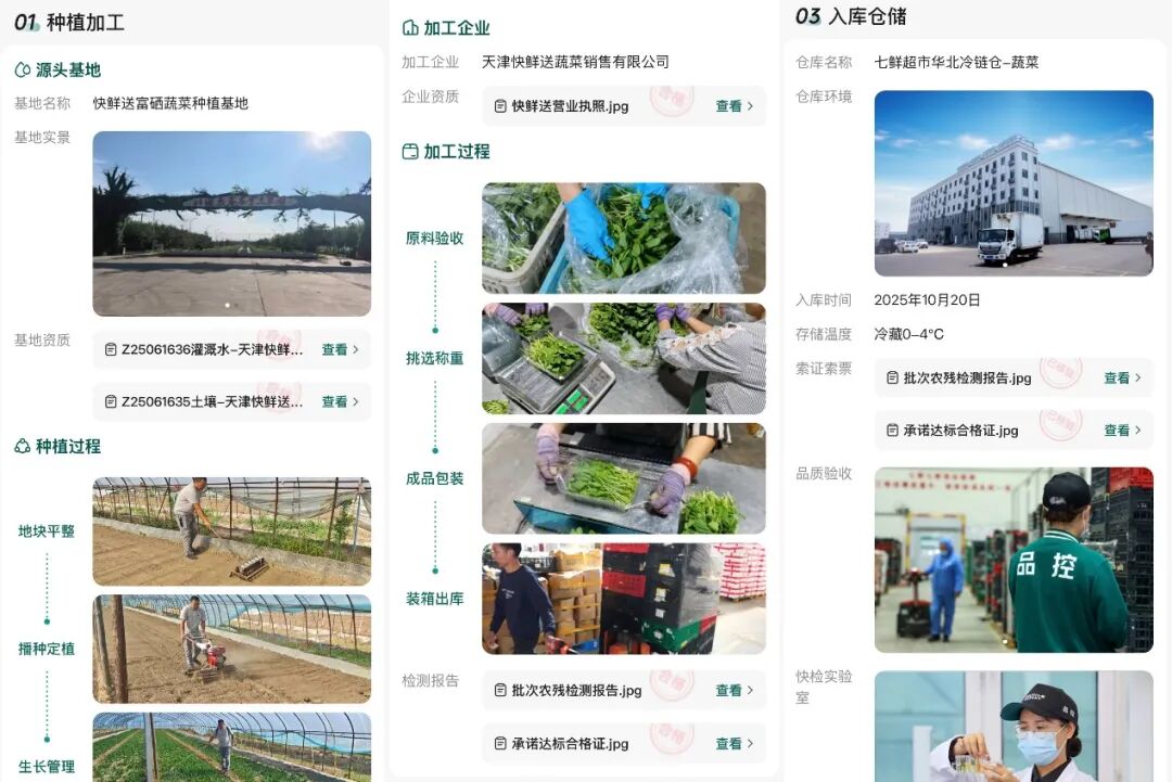京东七鲜“24小时菜”上市2天单品销量最高涨97%