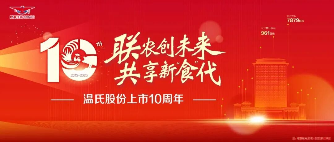 温氏上市十年，分红301亿！未来十年，再造一个新温氏！