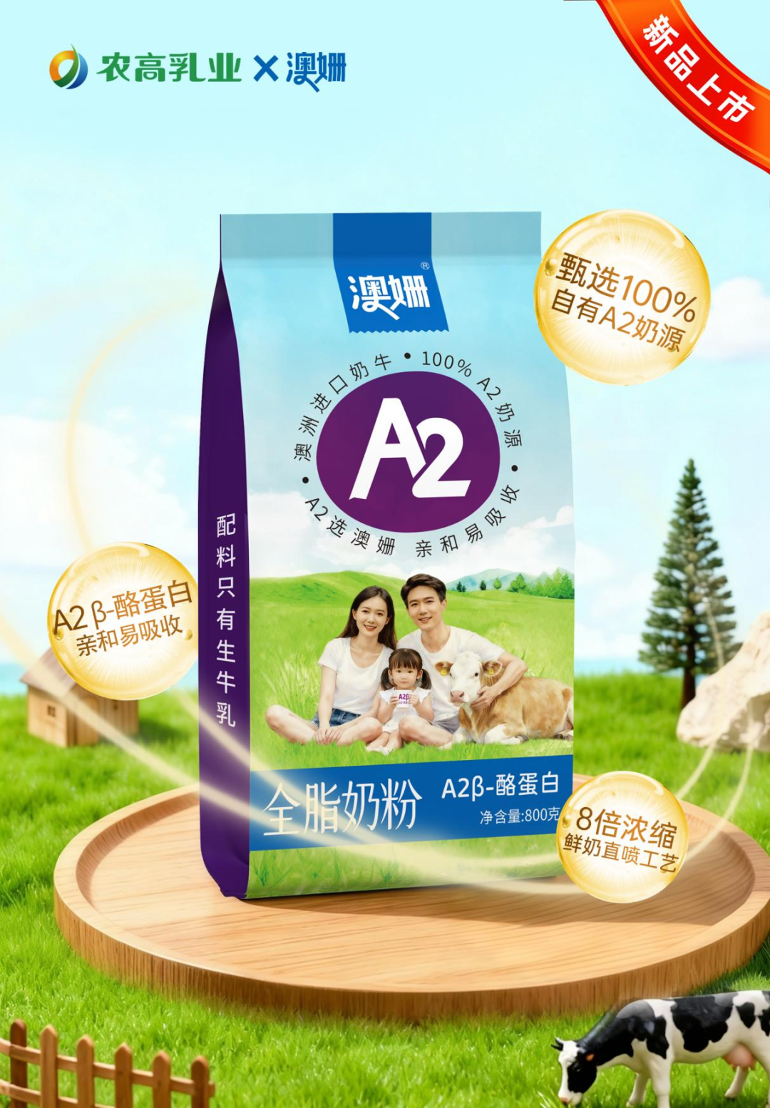 【新品速递】伊利、蒙牛、飞鹤、现代牧业、夏进、西域春、金牛、农高、瑞康、心乐、羊氏牧场、金河、特地