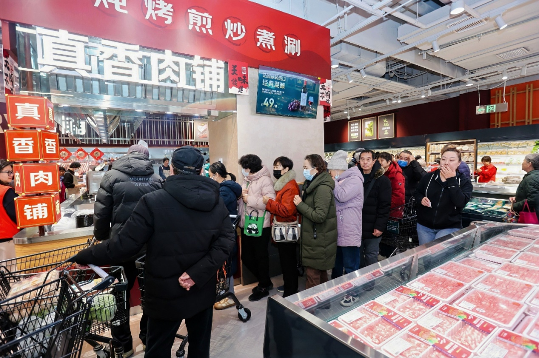 人潮涌动!京东七鲜京沪双店齐开,掀爆年货线下消费热情