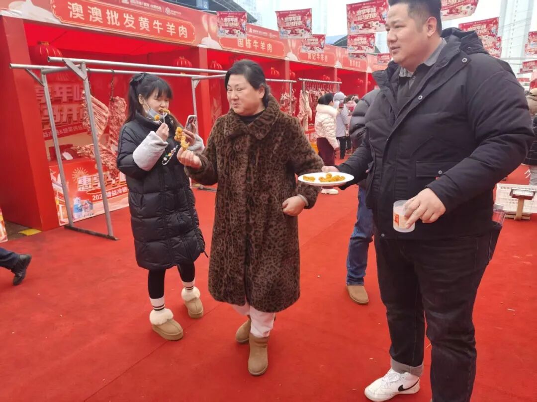 走进115城，3000+场地推，大成食品“安心年货大街”攒足了这口C端年味！