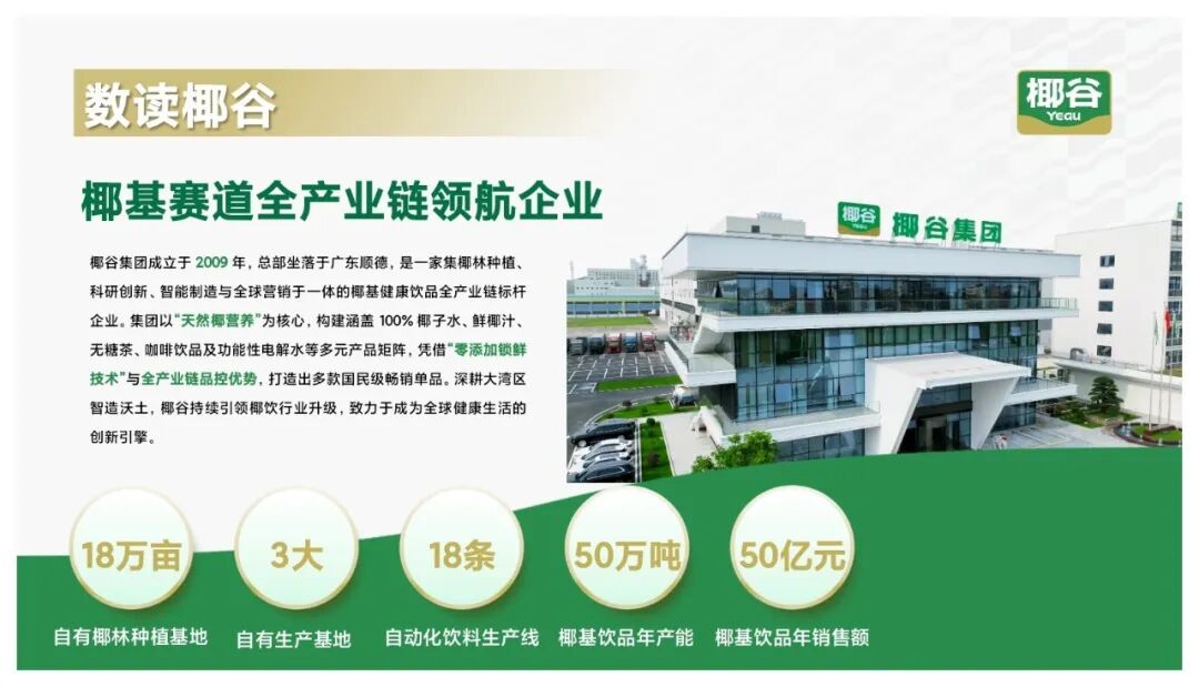 椰谷把大会开进“15亿超级工厂”，藏着什么破局答案？