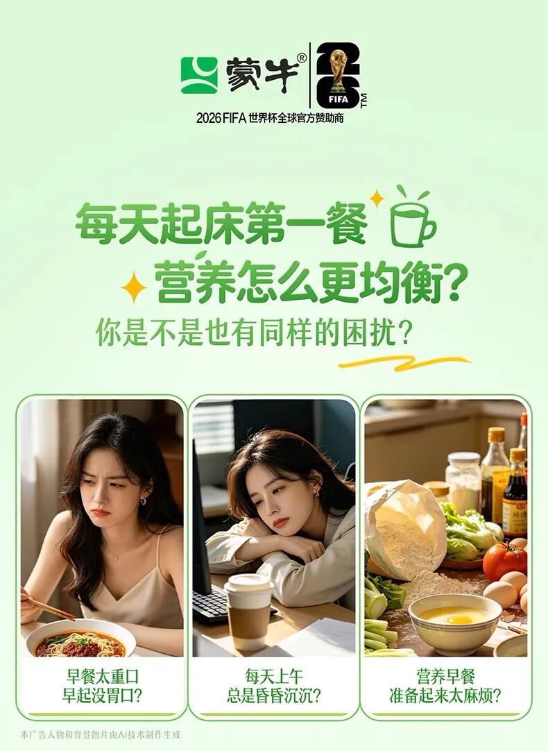 一杯奶的突围赛，蒙牛把果蔬装进了「早八人」的包里