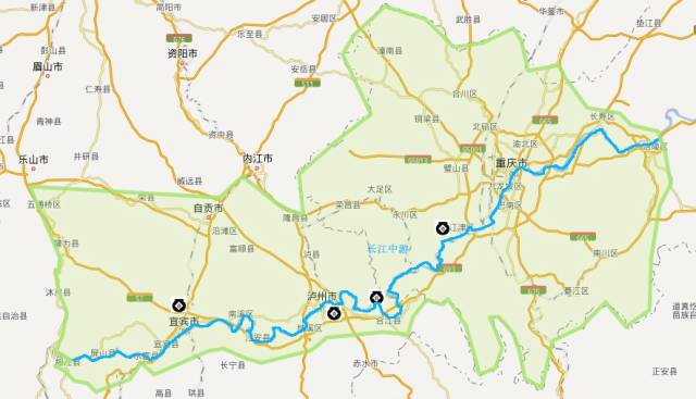 中国白酒产区分布图,以及代表酒。