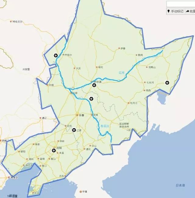 中国白酒产区分布图,以及代表酒。