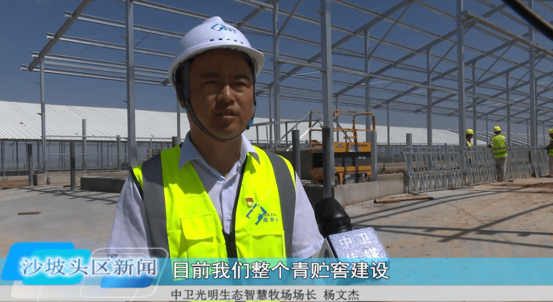 中卫这一牧业，万头奶牛养殖基地即将投入使用…
