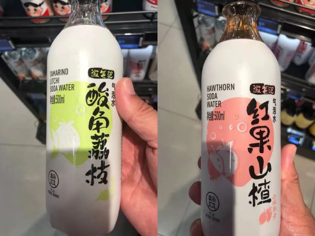生鲜电商顶流“盒马”推气泡水新品,自有渠道已开卖!