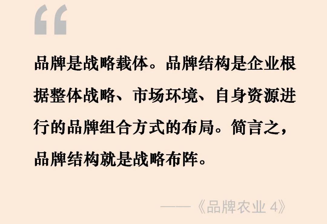 农业企业听好！“单一品牌”的战略布阵，更易成功