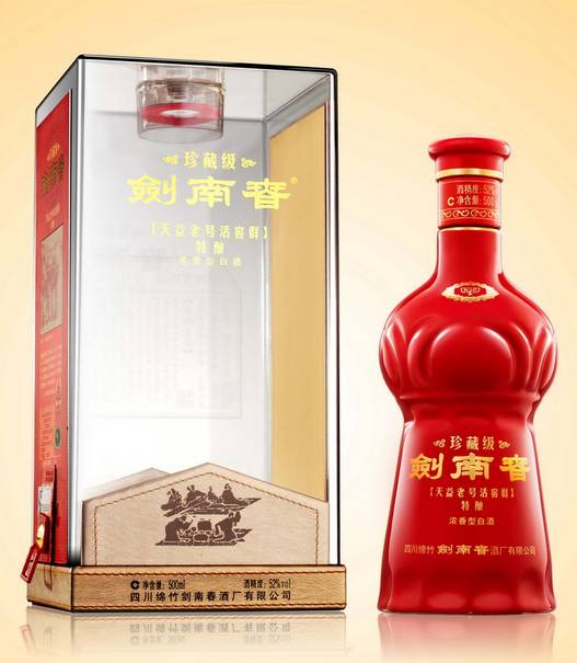 剑南春酒标变迁记