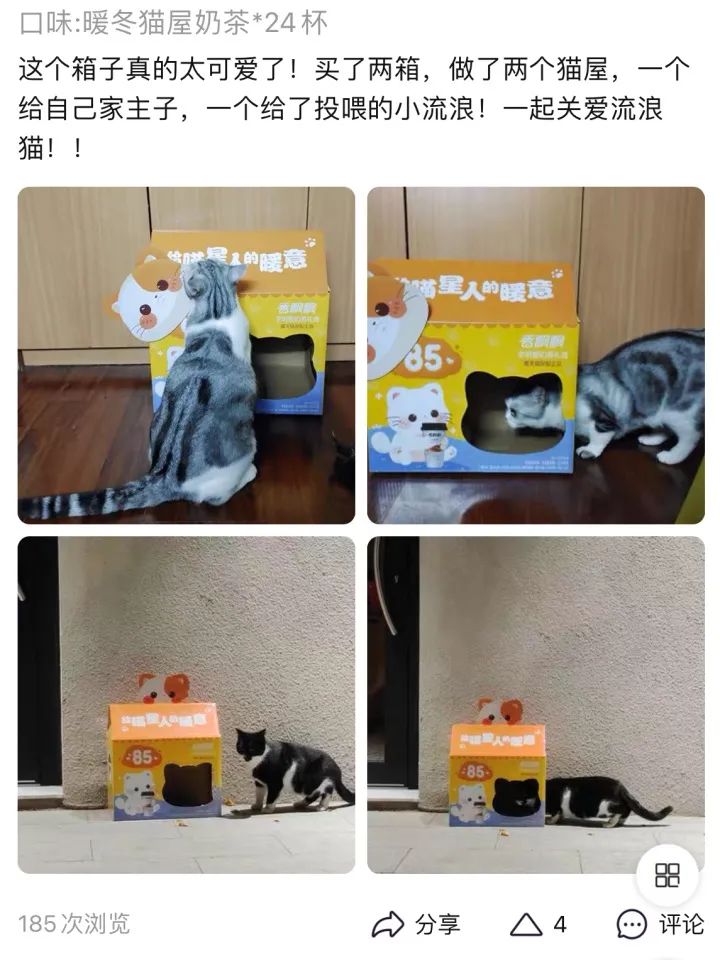 香飘飘开启公益新尝试，助力流浪动物温暖过冬