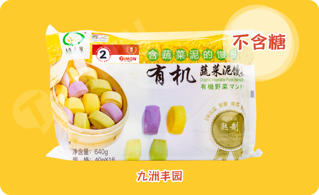 糖糖糖！13款儿童馒头含糖率92%！