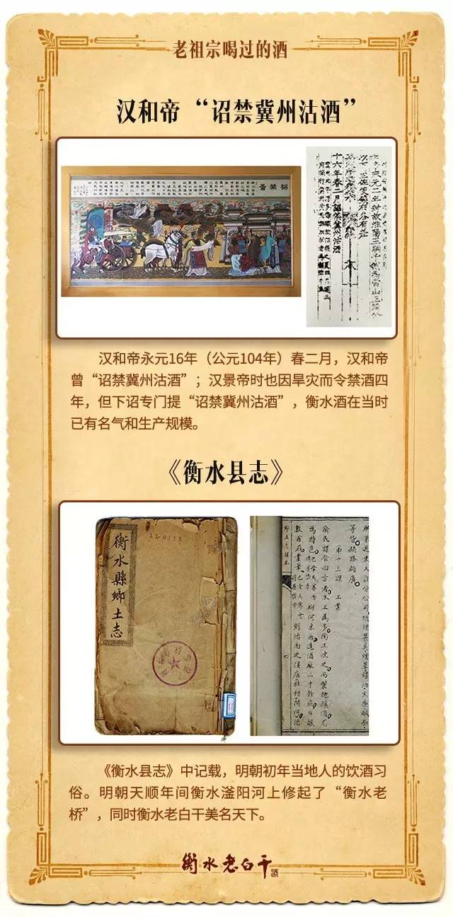 有关衡水老白干的老照片，难得一见！