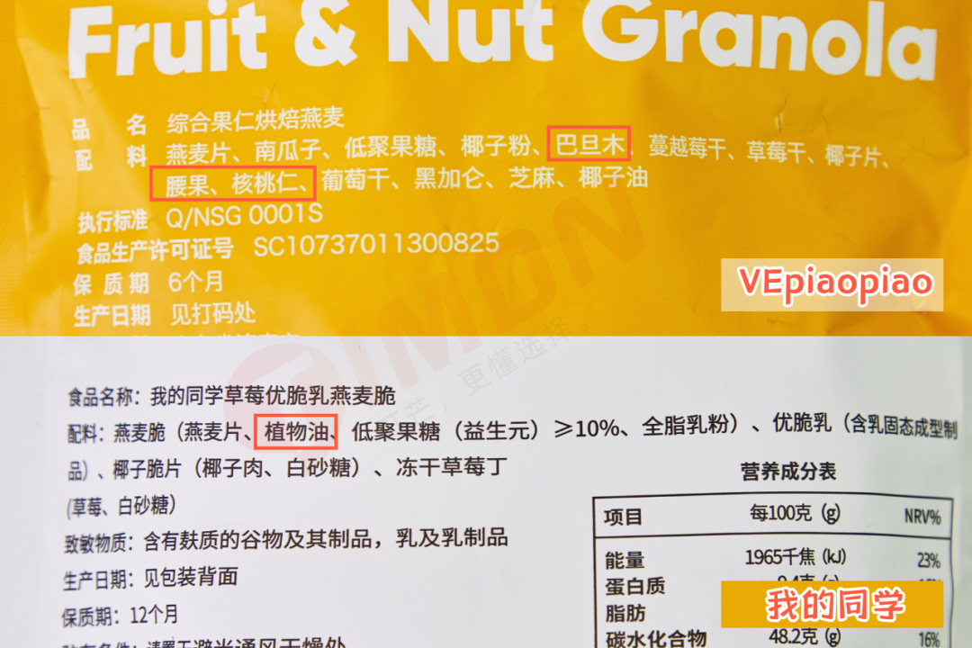 评测 | 实测22款网红水果麦片,告诉你为啥越吃越胖