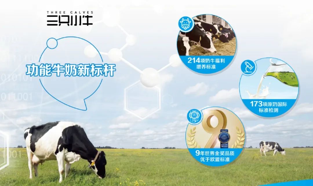 从破局者到领跑者,三只小牛如何打造“功能牛奶新标杆”?