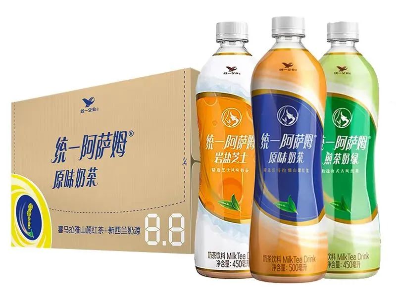 阿萨姆突破50亿大关后,统一时隔三年重启高端奶茶!