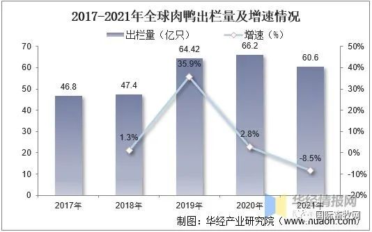 全球及中国肉鸭行业发展现状:市场低迷,产能过剩问题严重!