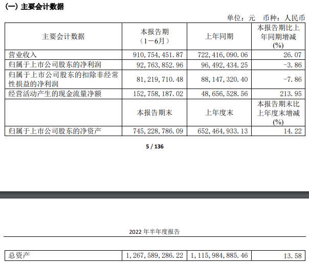 宝立食品上市后首份半年报出炉，营收近10亿元！