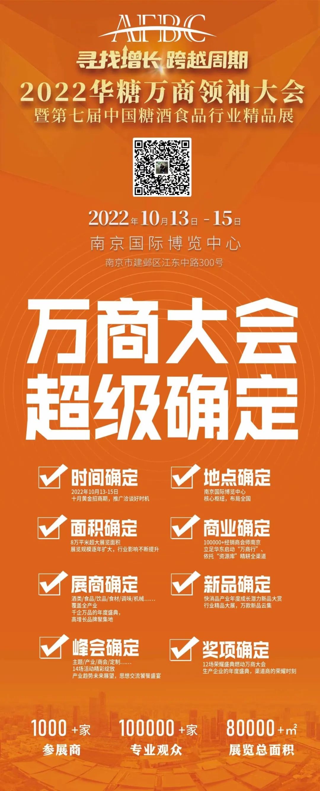 万商大会，不止于万商！六年90万人次逛展，验证超级确定！
