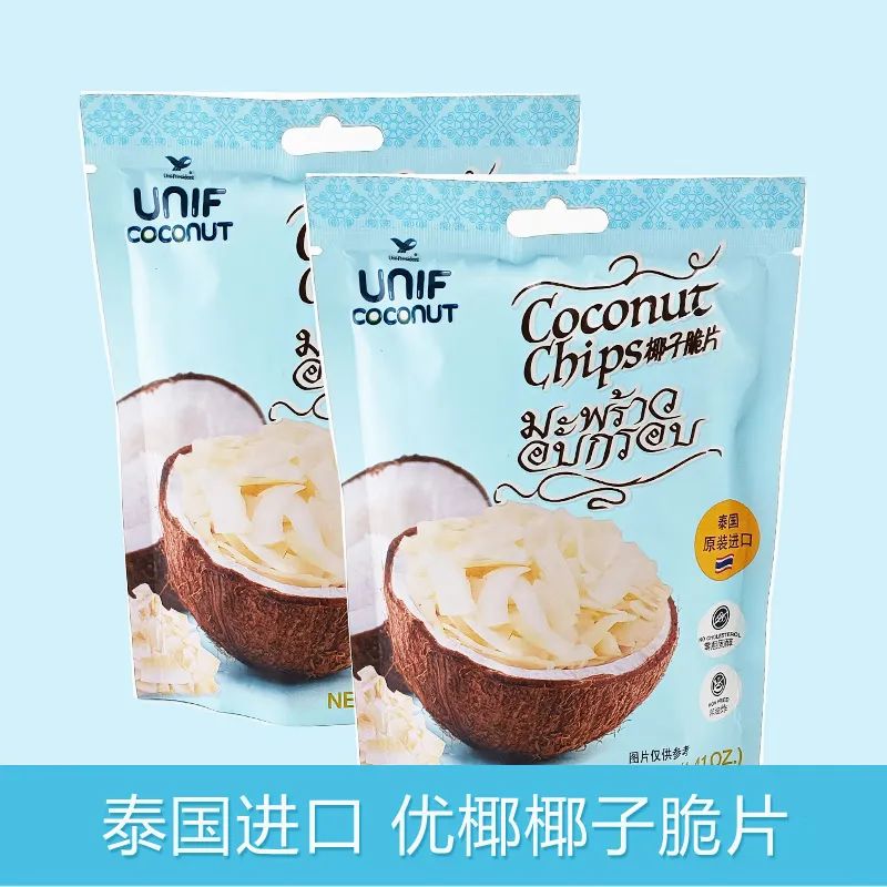 零食上新!统一进军椰子脆片市场,定价10元,主打健康!