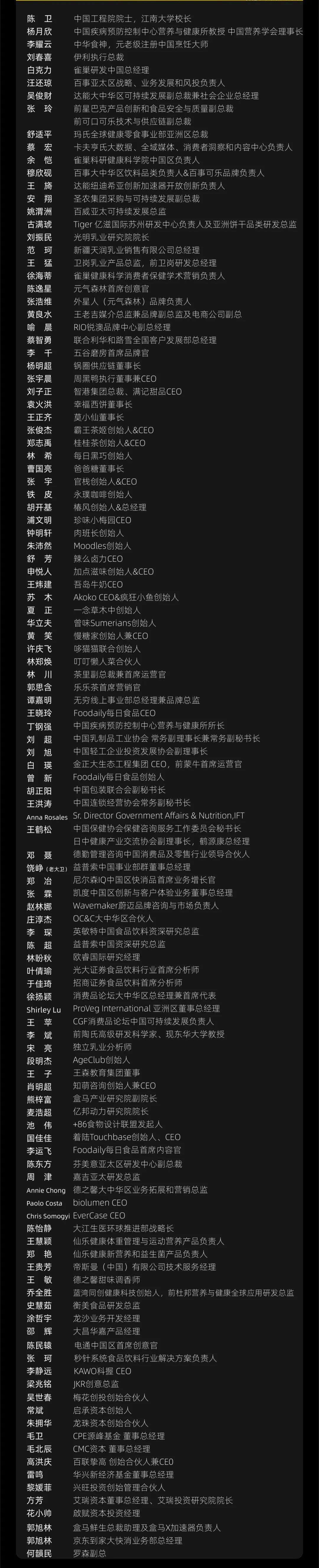 雀巢,百事、伊利、元气森林…200+嘉宾亮相,议程首次曝光!|Foodaily创博会•会议