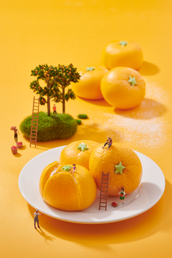 自带慕斯流心的橘子！「北记食品」橘子包